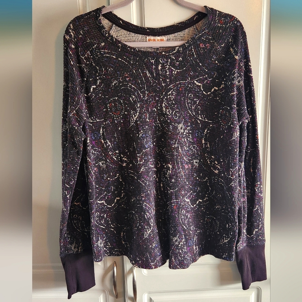 Paisley Patterned Thermal Knox Rose 🌹